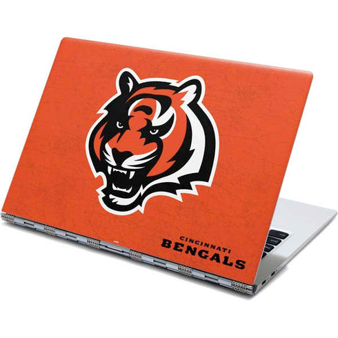 NFL Cincinnati Bengals - Alternate Distressed Yoga 910 2-in-1 14in Touch-Screen Skin